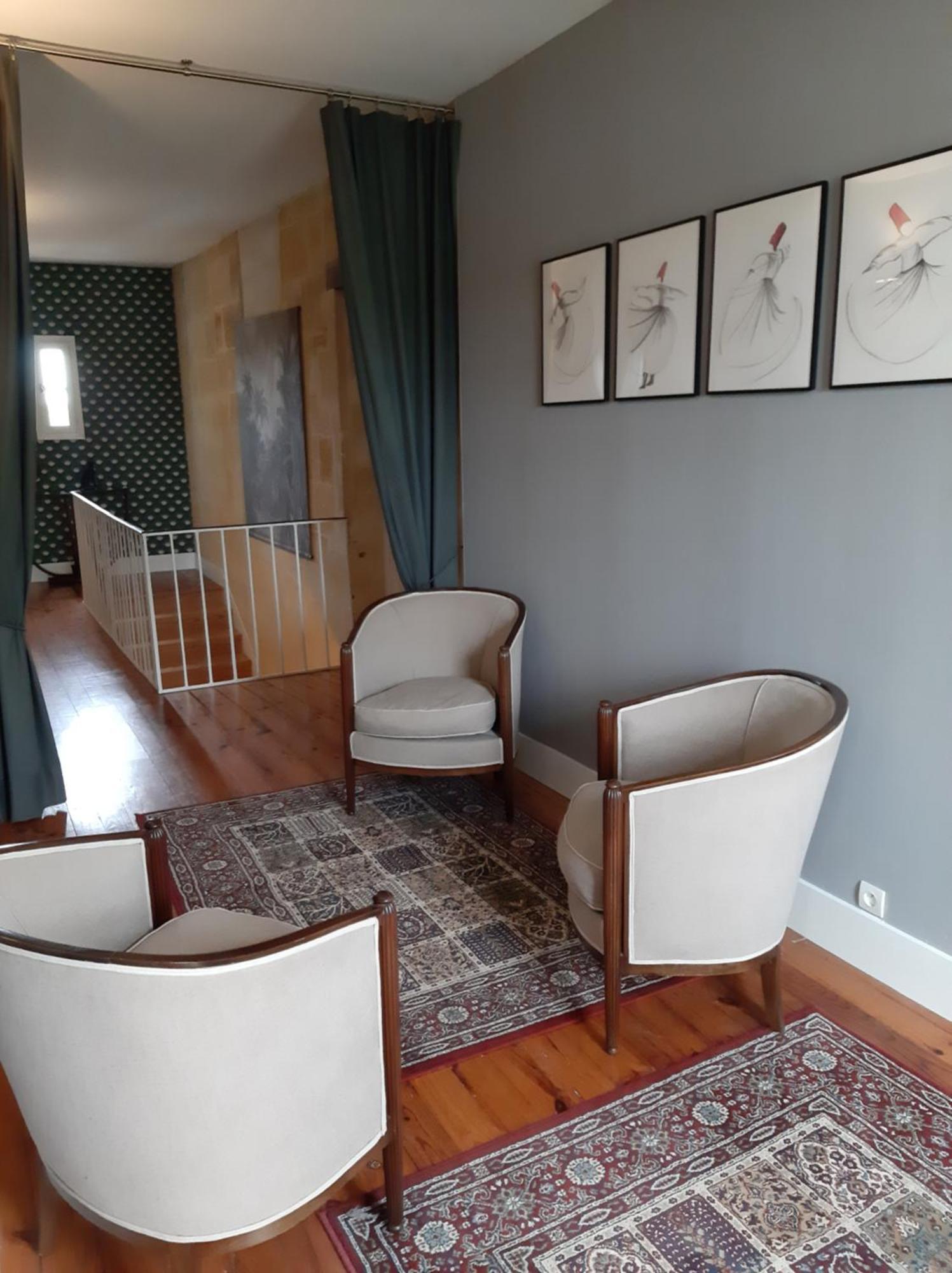 Grand Gite Avec Piscine Maison Port Valade Tabanac Exterior foto
