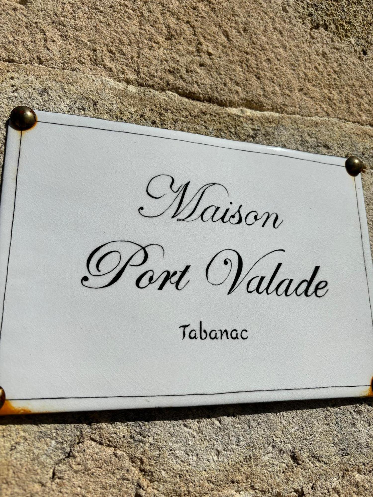 Grand Gite Avec Piscine Maison Port Valade Tabanac Exterior foto